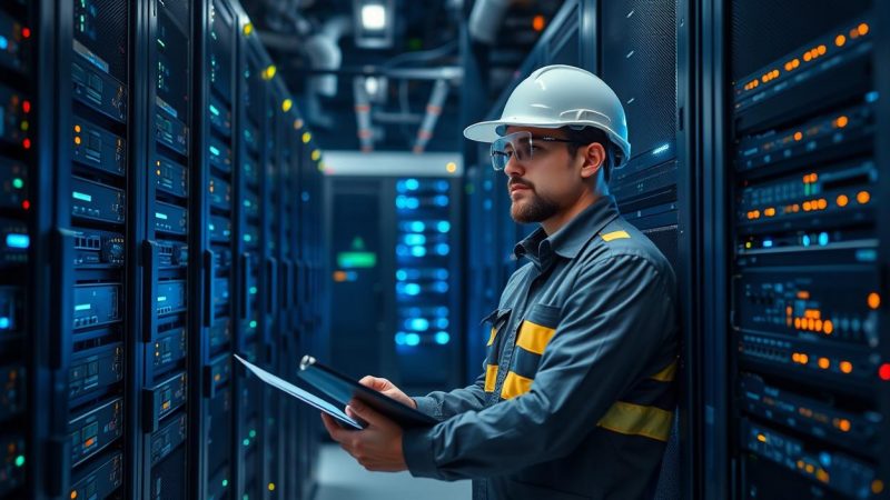 O que faz um técnico de data center