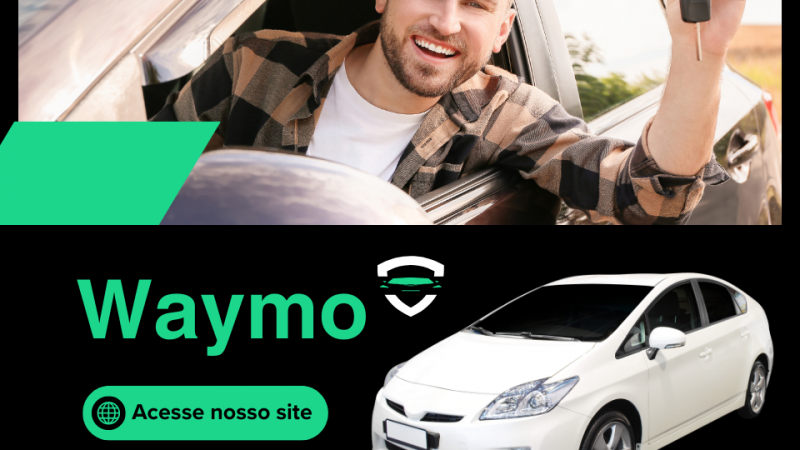 Waymo alcança 100 mil corridas semanais com robôs-taxis autônomos