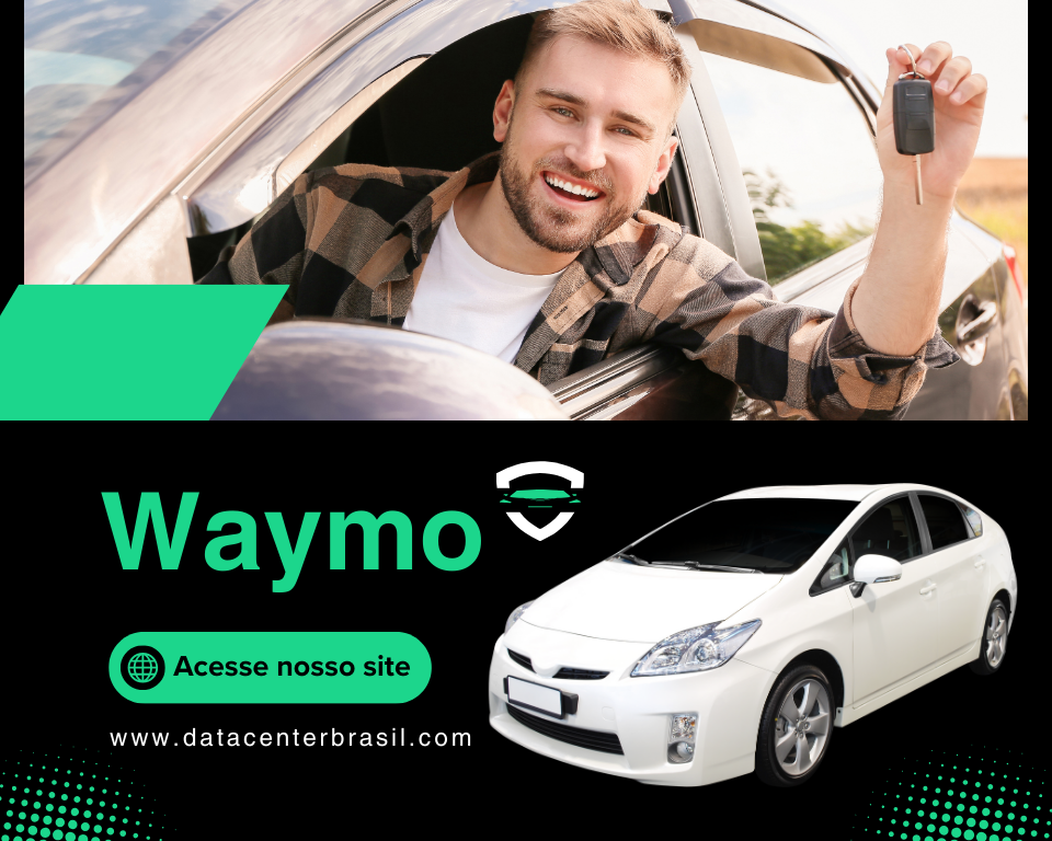 Waymo alcança 100 mil corridas semanais com robôs-taxis autônomos