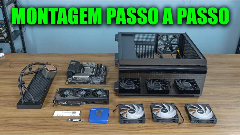 Guia Completo de Hardware para Iniciantes: Como Montar um PC do Zero