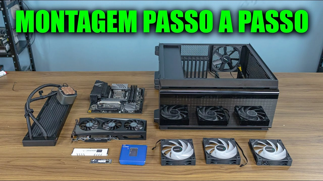 Guia Completo de Hardware para Iniciantes: Como Montar um PC do Zero